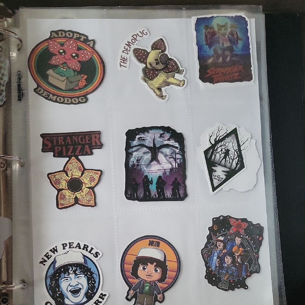 Stranger Things Sticker Collection